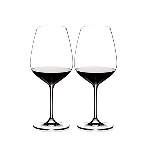 Verres à vin Bourgogne Rouge ou Blanc Verre élégant Cadeau en boîte FENGMING (Couleur : Clair, Taille : 800ml)