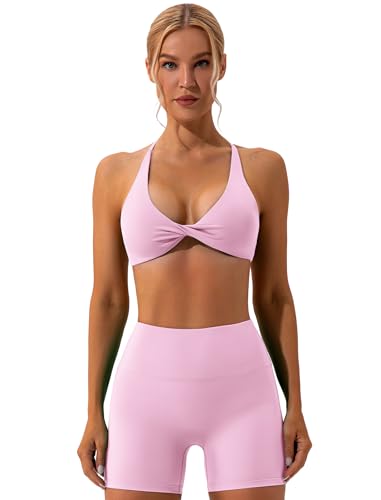 Ropa de gimnasio IMEKIS con torsión frontal y espalda cruzada ergonómica