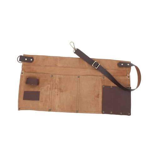 SHINEOFI Ceinture De Jardinier avec Banane pour Outils Sangles Réglables Plusieurs Poches pour Rangement Organisé Adaptée Au Jardinage Et Travaux Divers