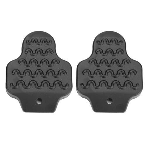 MOPFOL â€Œ1 Pair Rubber Bicycle Cleat Covers â€“ Protective Covers for Look KEO Pedal Systems, Compatible with Look Cleats(9.3x7x1.5cm/3.6x2.8x0.6in)â€Œ