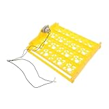 D'œufs : le plateau à œufs offre plus d'espace et améliore le taux de réussite de l'éclosion, retourneur d'œufs d'