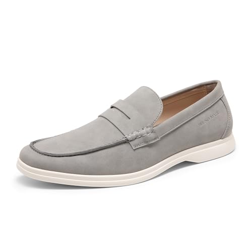 Image of Bruno Marc Men's Casual Dress Loafers Classic Slip-on Formal Shoes