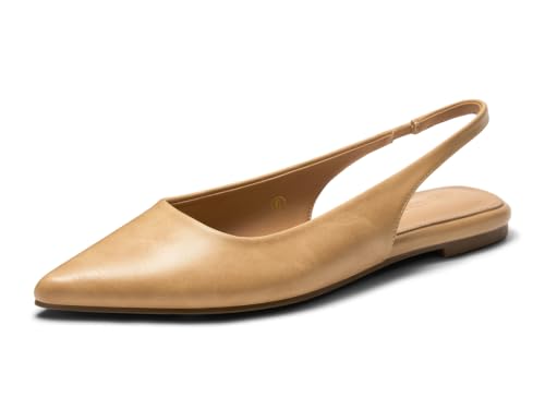 Coutgo Womens Slingback Flats Pointed Closed Toe Slip On Ballet Dress Shoes by Coutgo - Used condition - US$32.44