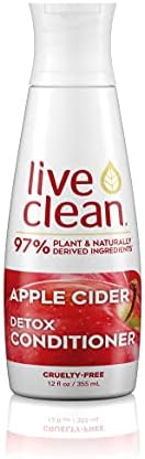 Live Clean Conditioner, Ultra Light Apple Cider, 12 Oz