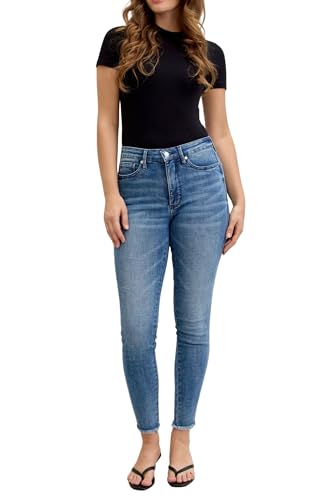 Judy Blue High Waist Tummy Control Shield Back Pockets Skinny2