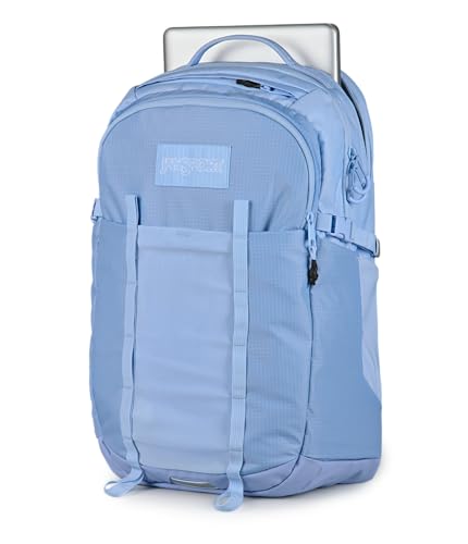 Image of JanSport 34L All Around Pack - 15 inch Laptop Sleeve, Hydrangea | Versatile Rucksack w /Hydration Sleeve, Reflective Accents & Safety Whistle