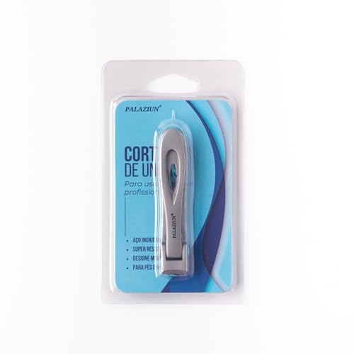 Cortador de Unha Profissional Aço Inox Para Unhas Grossas Grandes Encravadas Pé e Mão Palaziun