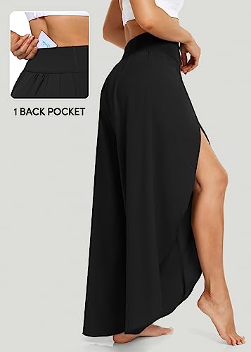 IUGA Flowy Pants for Women Wide Leg High Waisted Palazzo Boho Beach Harem Pants for Casual Dance Summer3