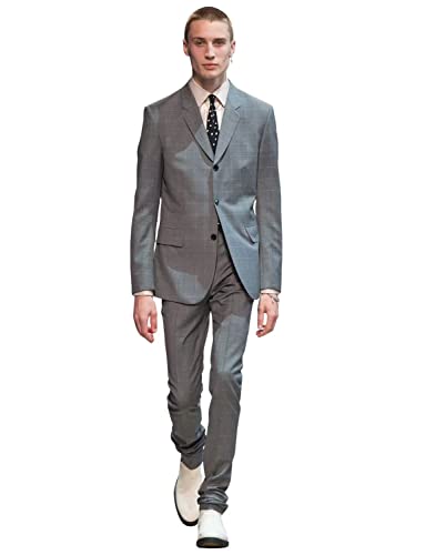 Costume à carreaux hommes veste de smoking confortable pour bal de promo