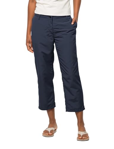 Jack Wolfskin Damen Kalahari 7/8 Pants W Freizeithose, Night Blue, 40