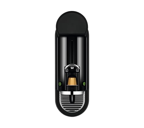 Nespresso De'Longhi Machine à Café Citiz Noir, 19 Bars + Kit de Bienvenue, Design Moderne, Expresso et Lungo, Arrêt Automatique, N167.B