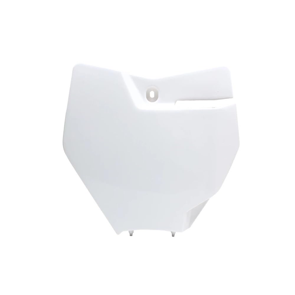 Accessori Adatto a moto da cross, mascherina piatta, portanumero Adatto a moto da cross, adatto Adatto a EXC XC SX da 125 a 500, ricambi Adatto a motocross ed enduro. Parti del motociclo(White)