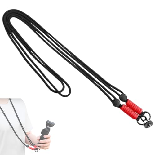 [�Q�b�g�I��] Osmo Pocket 3 Insta360 Gopro�V���[�Y �J�����X�g���b�v �A�N�Z�T���[ ���������\ �����h�~ 1/4�C���`�l�W�Ή� (�u���b�N)