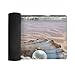 Ocean Beach Mussel Pearl Desk Mat Non-Slip Laptop Writing Pad Large Keyboard Mousepad with Rubber Base 23.6