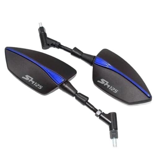 Espejos retrovisores laterales ajustables para motocicleta SH125 evitan vibración