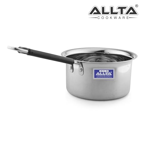 Image of ALLTA Stainless Steel Regular Saucepan /Tea Pot /Milk Pot - 1700ML | Diameter - 18cm