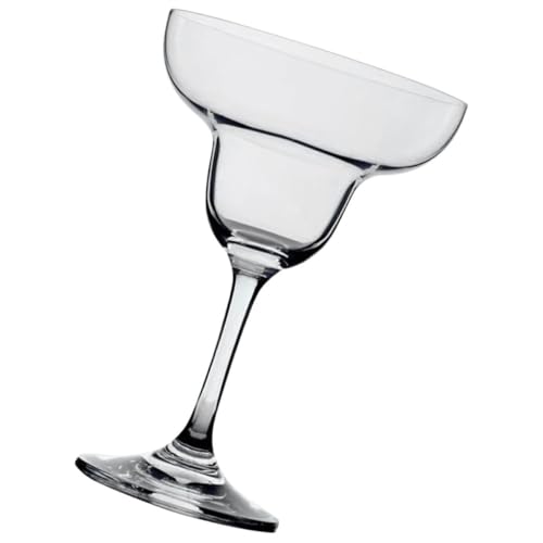 Housoutil Verre à Cocktail Margarita en Verre Cristal 295 Ml Coupe Triangulaire Élégante pour Vin Mousseux et Cocktails Gobelet Décoratif pour Bars Restaurants et Réceptions