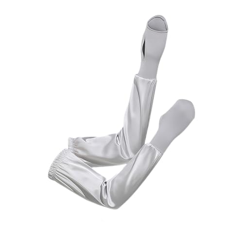 Manga UV para hombre que evita quemaduras en brazos durante el ciclismo