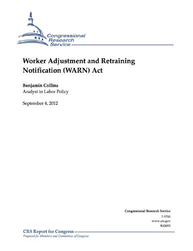 Worker Adjustment and Retraining Notification (WARN) Act (English Edition)