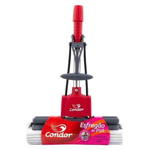 Mop PVA Sem Cabo Rodo Esfregão Mágico Limpeza Esponja Absorvente Condor 1620