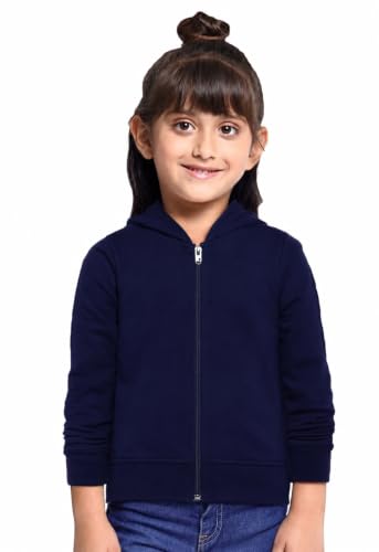 Image of ADBUCKS Girl's Cotton Hooded Sweatshirt