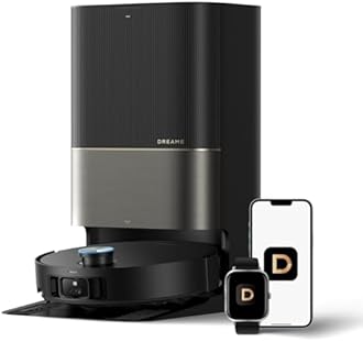 DREAME X50 Ultra Robot Vacuum and Mop with Auto-Empty and Mop Self-Cleaning, 20,000Pa Suction, Obstacle Avoidance and 360° Navigation, Corner to Edge Deep Cleaning, Detangling Brush