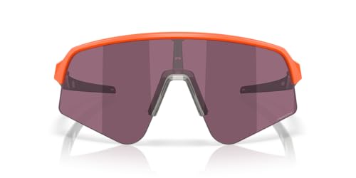 Oakley OO9465 Sutro Lite Sweep Sunglasses, Matte Neon Orange/Prizm Road Black, 39 mm