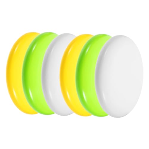 BESPORTBLE Encourage Pitching Skills 6 Pack Boys and Girls Disc Golf Flying Discs for Softball Training