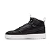 Nike Men's Court Vision Mid Winterized Shoes, Black/Black-Phantom, 10.5