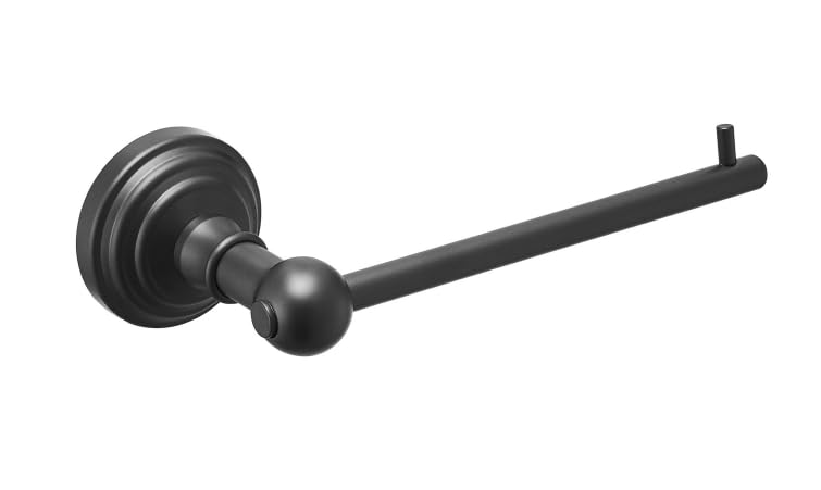 Manissa Matt Black Toilet Roll Paper Holder Premium Stainless Steel