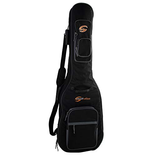 Soundsation SBG-30-EG Housse pour Guitare électrique 30 mm Noir - Les Beatles, Paul McCartney, John Lennon, RIngo Starr, George Harrison Soundsation SBG-30-EG Housse pour Guitare électrique 30 mm Noir
