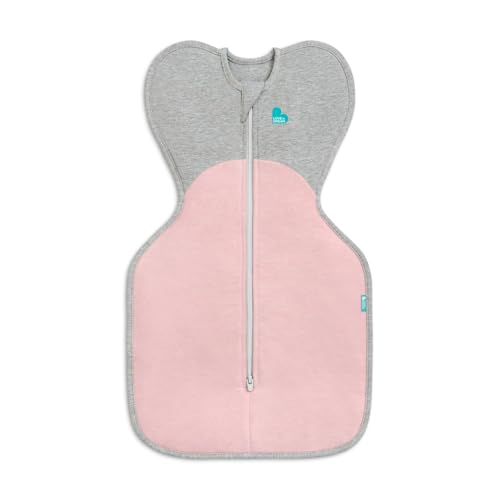Image of Love to Dream Swaddle UP, Baby Sleep Sack, Self-Soothing Swaddles for Newborns, Get Longer Sleep, Snug Fit Helps Calm Startle Reflex, Suitable for All Seasons, 1.5 TOG, 13-19 lbs, Dusty Pink