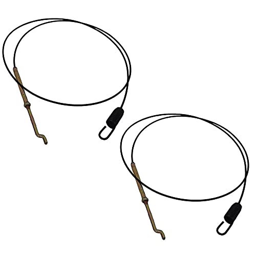 ACTIVLIFE for 746-0897 Two (2) Auger Clutch Cables for MTD Built 2 Stage Snowblowers