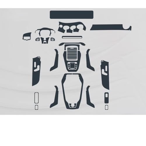 Anti-rayures console AMG Classe A film TPU voiture