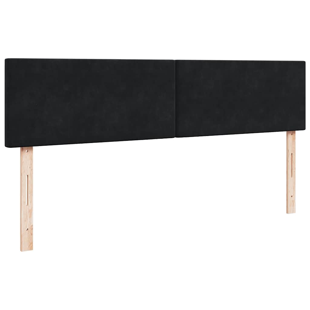 Cama otomana de 200 x 200 cm, terciopelo negro con colchones, almacenamiento hidráulico, cabecero regulable en altura