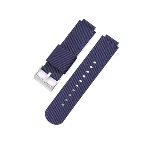 [LOKLNEYK] �i�C�����L�����o�X�X�|�[�c�x���g�ɓK������G-Shock GM-110 GM-2100 GA-900 W-218 H�X�e�����X�o�b�N���x���g(Blue silver,16mm)