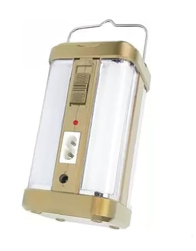 Portable Solar LED Camping Lantern with 4 Side Bright Panels | Waterproof Rechargeable Emergency Light for Outdoor, Home Power Cut & Travel | Multi-Purpose Multicolour Lamp-image-33