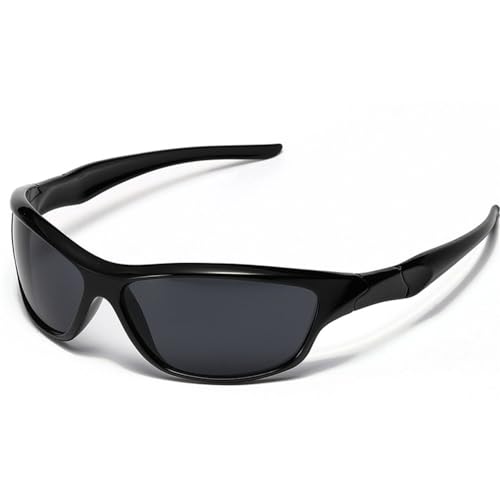 Lunettes de soleil sport anti-éblouissement UV400 pour cyclisme et conduite