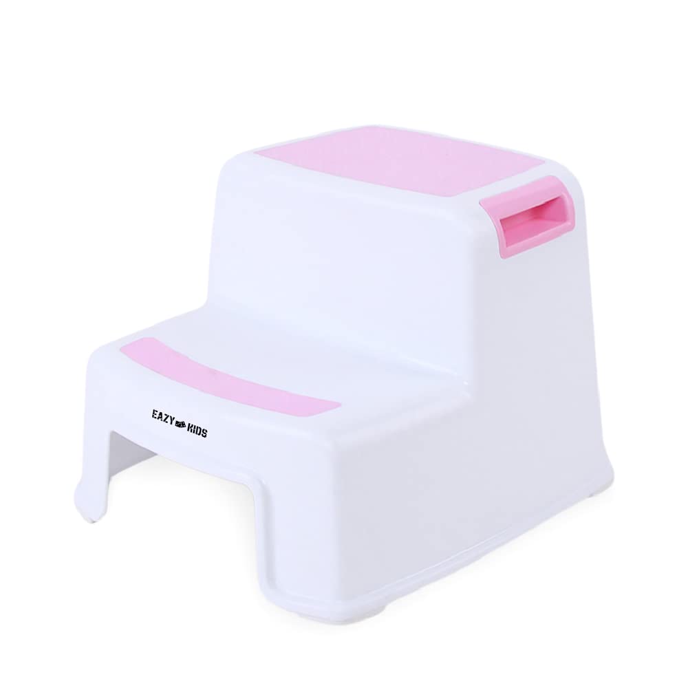 Eazy Kids Step Stool Pink, EZ_FSS2_PI
