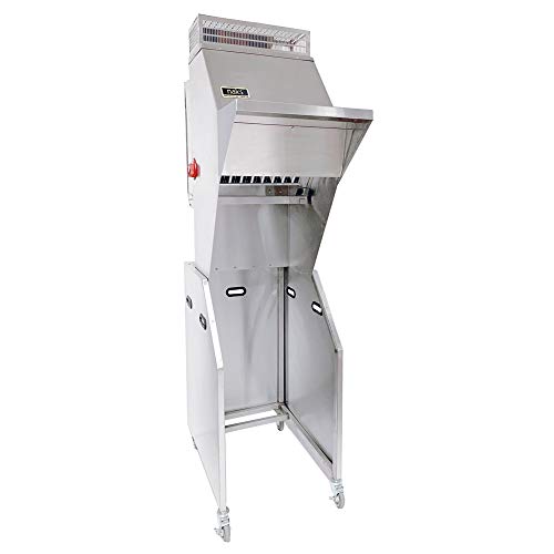 HOODMART Portable Pressure Fryer Ventless Hood System - Includes Ansul R-102 Fire Suppression