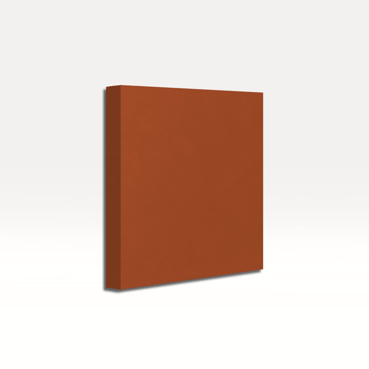 Acoustimac Sound Absorbing Acoustic Panel SUEDE 2' x 2' x 2" RUST