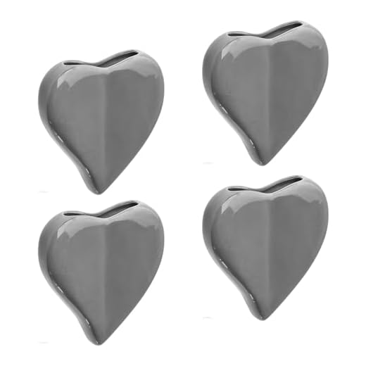 Corazón Humidificador de 4 piezas de cerámica para fijación al radiador, color gris, difusor a1510