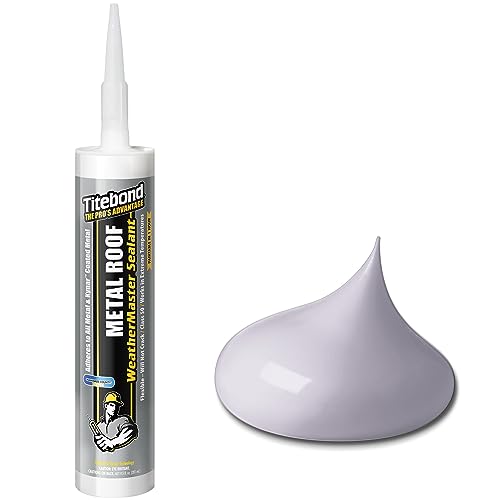 Titebond WeatherMaster Metal Roof Sealant gris 9.5 oz 12 unidades miniatura 1