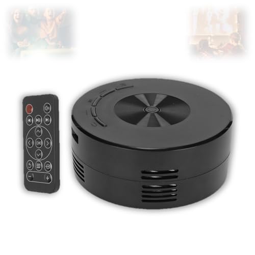 Proyector LED de Bolsillo, Mini Proyector de Vídeo Multifunción Compatible con Fuente de...
