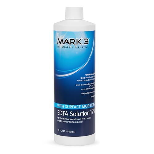 Mark3 5972 EDTA Dental Solution 17% 17 Oz 500 mL Bottle