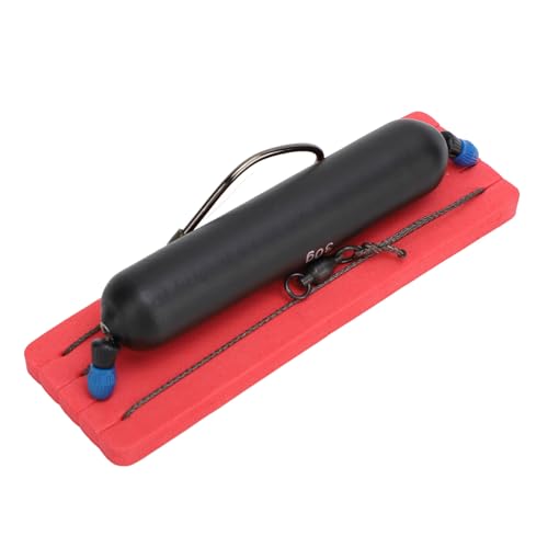 Elevata galleggiabilità: il design innovativo del galleggiante in legno offre galleggiabilità e sensibilità superiori. L' circolare per pesce gatto ad alto contenuto di carbonio è spesso, per tutti i di grandi pesci gatto e tutte le tecniche di pesca al siluro.