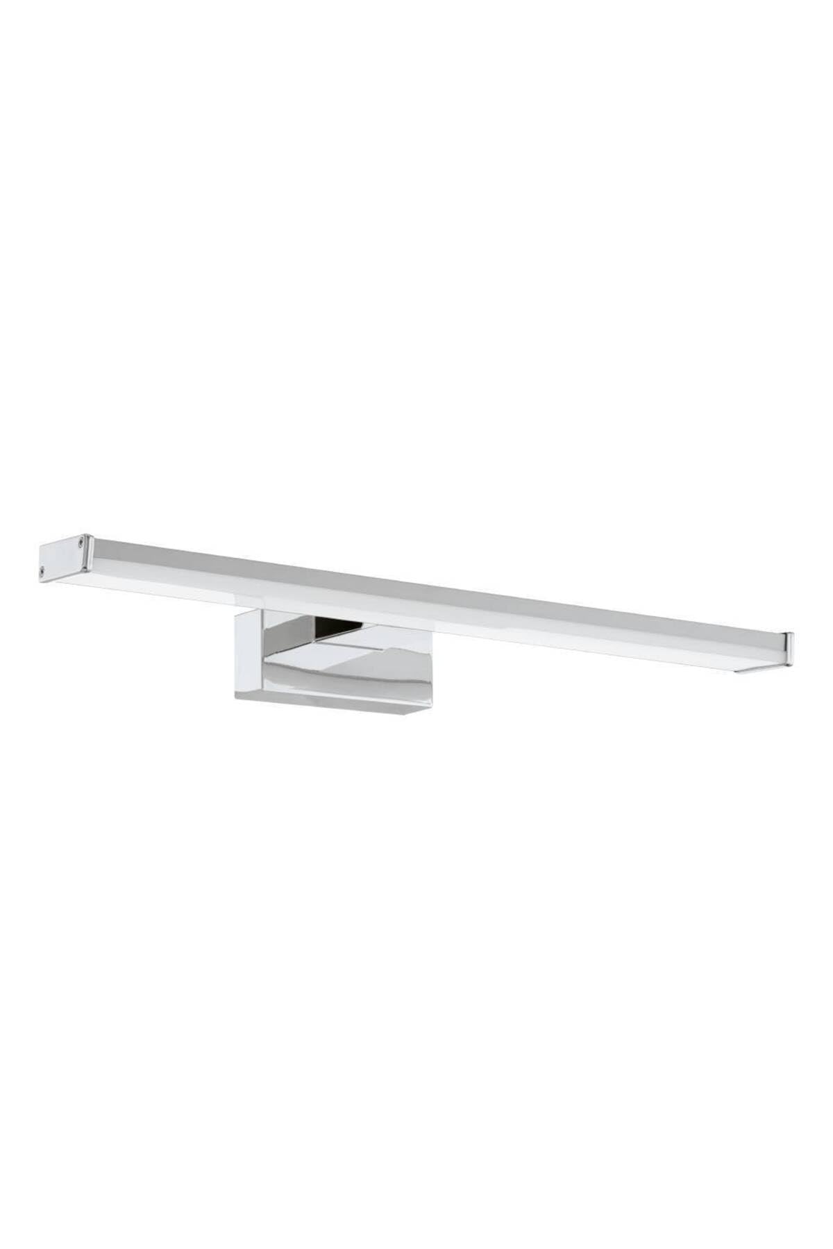 Eglo LED Mirror Light Galenzana-E, Bathroom Lighting, Aluminium and Plastic in Chrome and Silver, Neutral White lamp, IP44