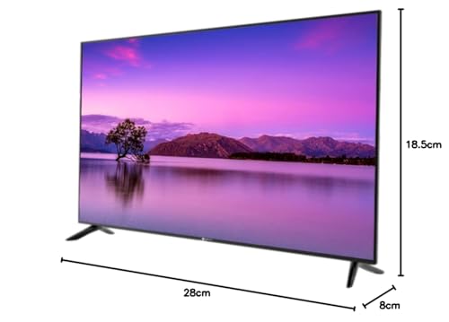 Image of 80 cm (32 inches) Toughened Glass Smart LED TV (kes3283T)