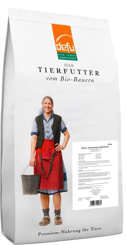 defu Geflügelfutter | 1 x 14 kg | Gänse- und Entenkorn Alleinfuttermittel | Trockenfutter für...