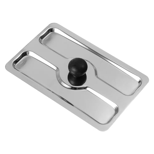 SCUDGOOD Cobertura para torradeira, capa elegante para máquina de pão, acessórios funcionais, tampa anti-pó para torradeira, máquina de pão, tampa de torradeira de aço inoxidável